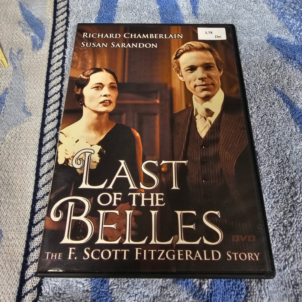 Last of the Belles F Scott Fitzgerald Story DVD Richard Chamberlain Sarandon